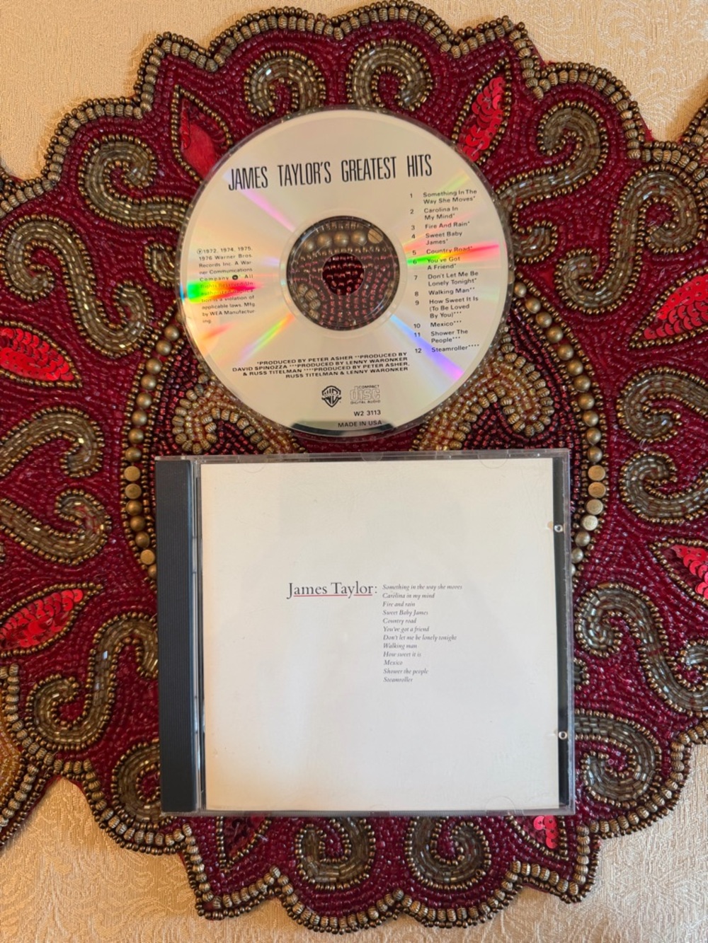 James Taylor Greatest Hits used CD